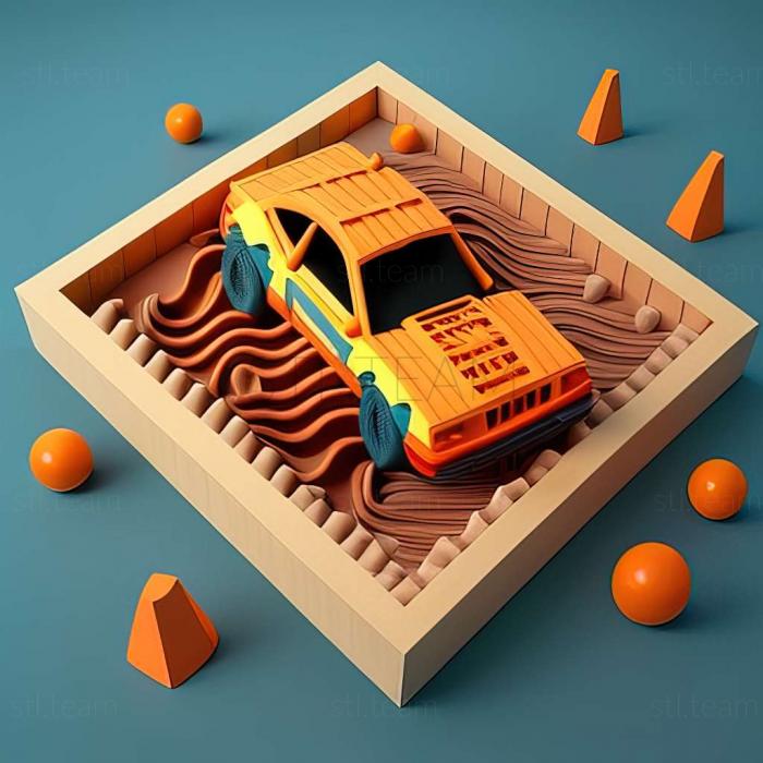 3D модель Игра LEGO Stunt Rally (STL)